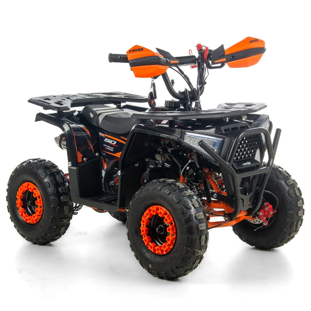 Mini atv Asix Dusty, roti 6inch, 50cc, 2 timpi, pornire electromotor