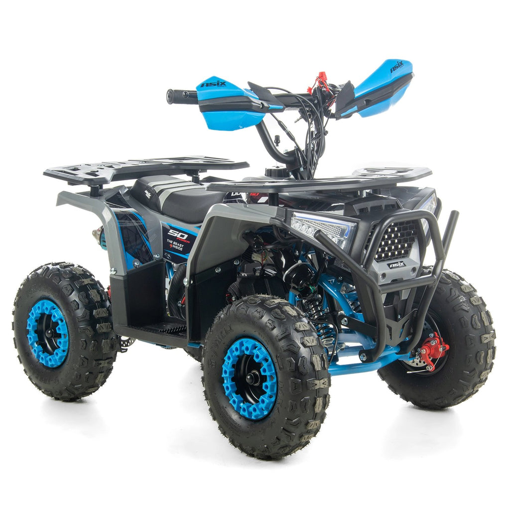 Mini atv Asix Dusty, roti 6inch, 50cc, 2 timpi, pornire electromotor