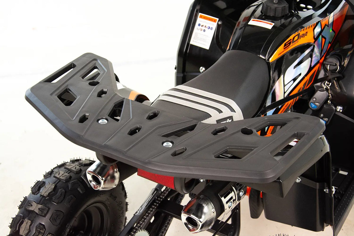 Mini atv Asix M10, roti 6inch, 50cc, 2 timpi, pornire electromotor