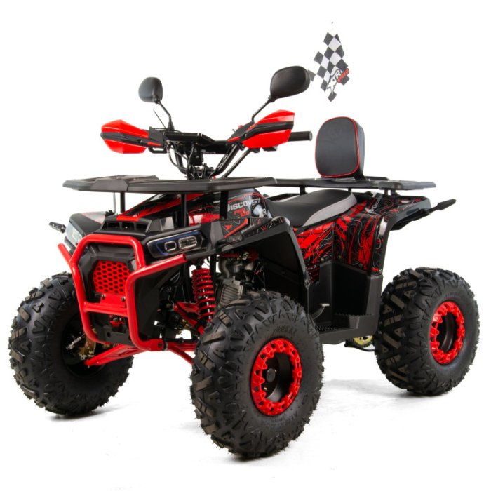 Atv copii XTR 018/8 Pro Discovery, roti 8 inch, 125cc, 4 timpi, 3+1, pornire electrica