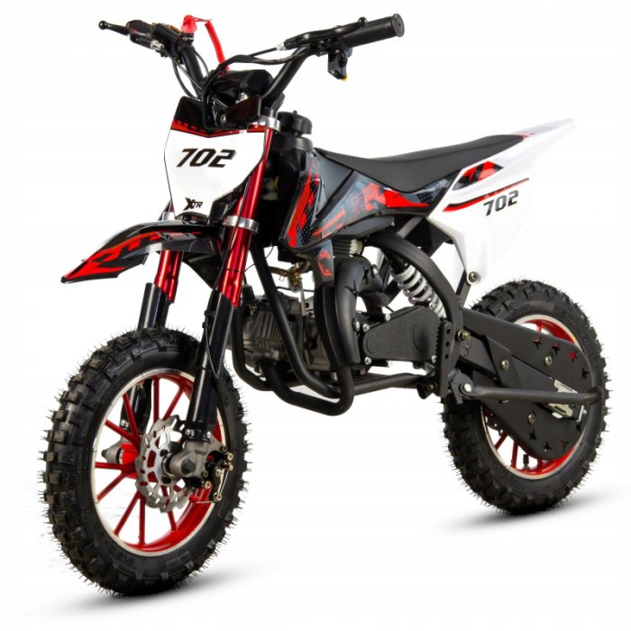 Mini Cross XTR 702, 50cc, 2 timpi, pornire sfoara, roti 10 inch