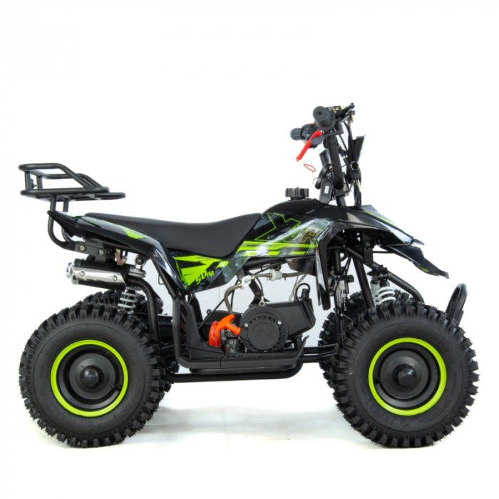 Mini atv XTR M8, roti 6 inch, 50cc, 2 timpi, pornire la sfoara