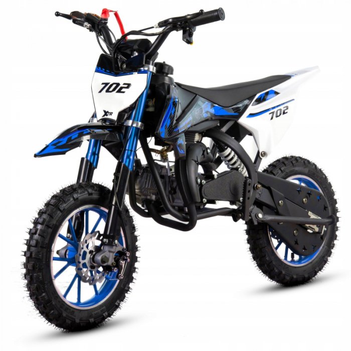 Mini Cross XTR 702, 50cc, 2 timpi, pornire electromotor, roti 10 inch