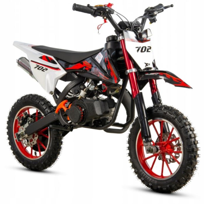 Mini Cross XTR 702, 50cc, 2 timpi, pornire electromotor, roti 10 inch