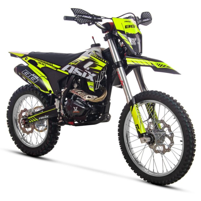 Motocicleta Cross/Enduro Asix XB88 A3, 300cc, roti 21/18", pornire electric/picior