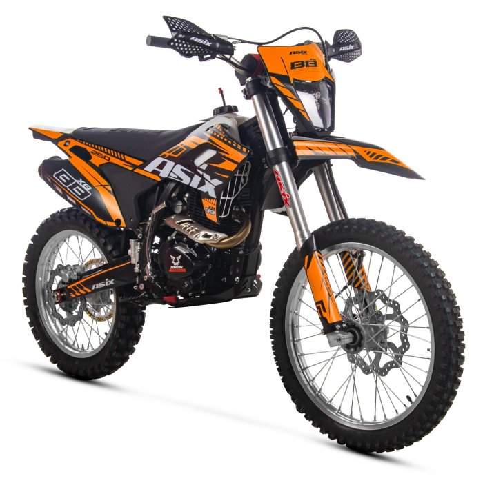 Motocicleta Cross/Enduro Asix XB88 A3, 300cc, roti 21/18", pornire electric/picior