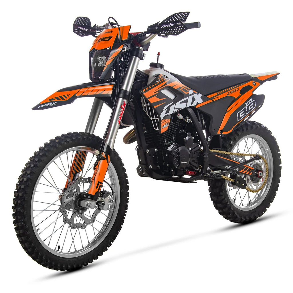 Motocicleta Cross/Enduro Asix XB88 A3, 250cc, roti 21/18", pornire electric/picior