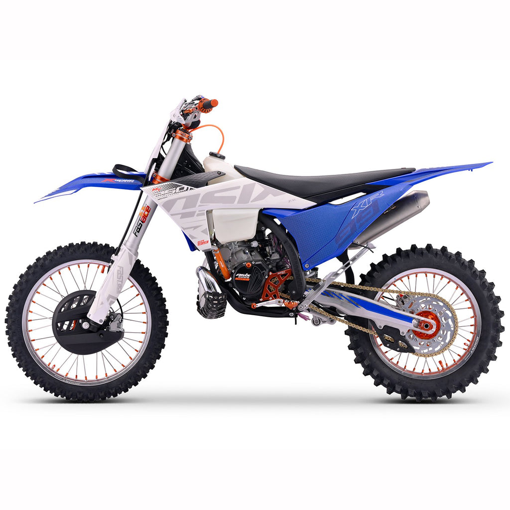 Motocicleta Cross/Enduro Asix XR99 2T, 250cc, roti 21/18", pornire electric, racire apa