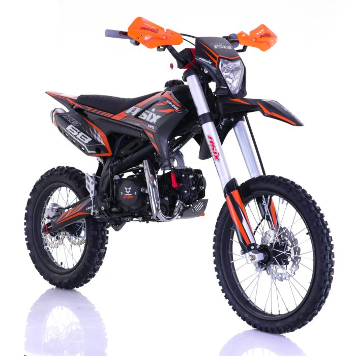 Motocicleta Enduro/Cross Asix XB68, 125cc, 4T, roti 19"/16", pornire electromotor