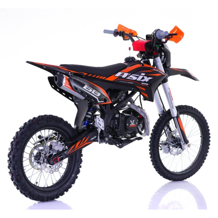 Motocicleta Enduro/Cross Asix XB68, 125cc, 4T, roti 19"/16", pornire electromotor