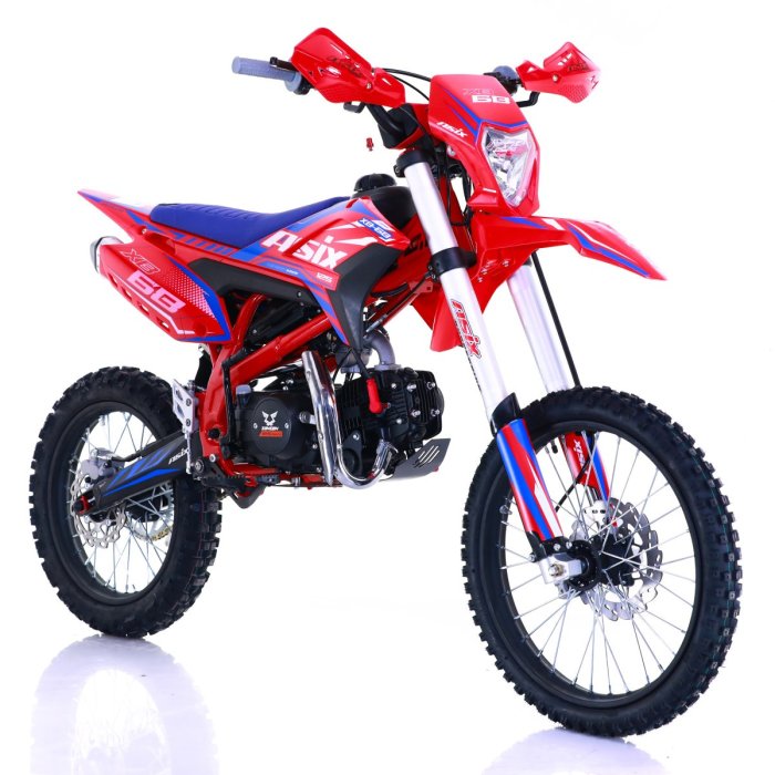 Motocicleta Enduro/Cross Asix XB68, 125cc, 4T, roti 19"/16", pornire electromotor