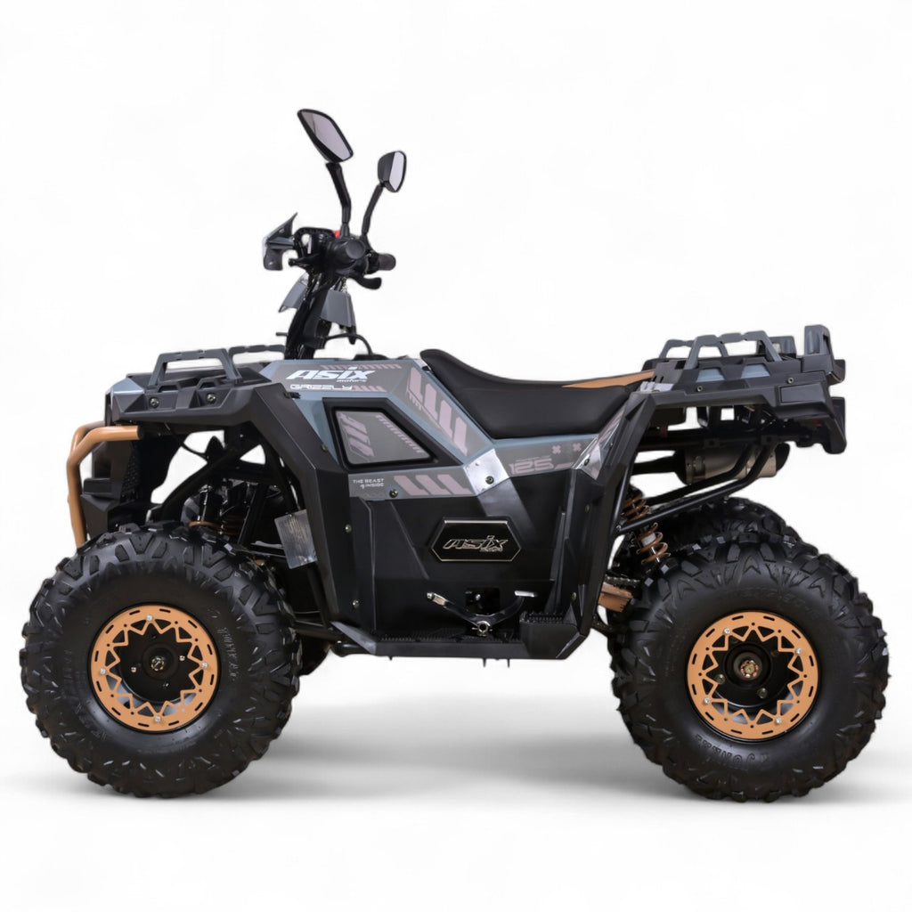 Atv copii Asix Grizzly 125cc, roti 8 inch, 1+1 viteze