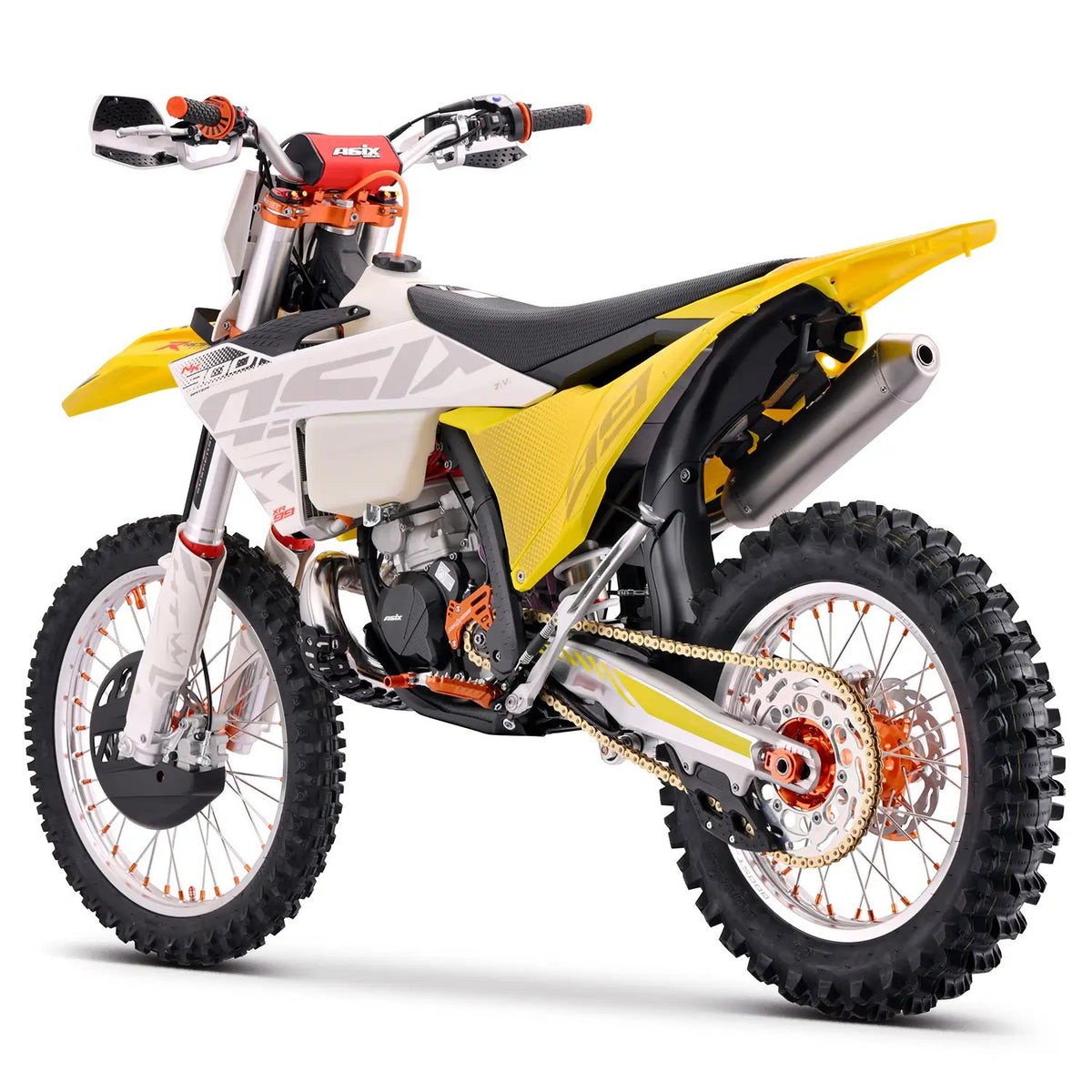 Motocicleta Cross/Enduro Asix XR99 2T, 300cc, roti 21/19", pornire electric, racire apa