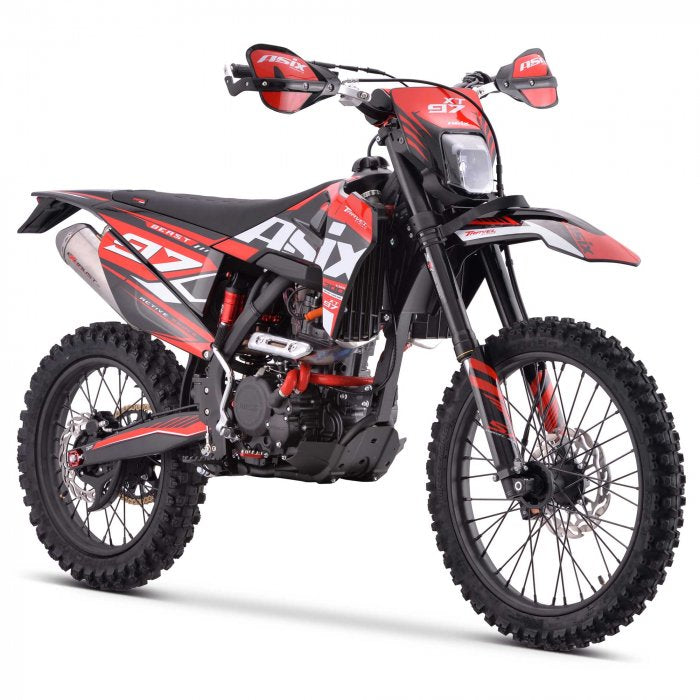 Motocicleta Cross/Enduro Asix XT97, 300cc, roti 21/18", pornire electric/picior
