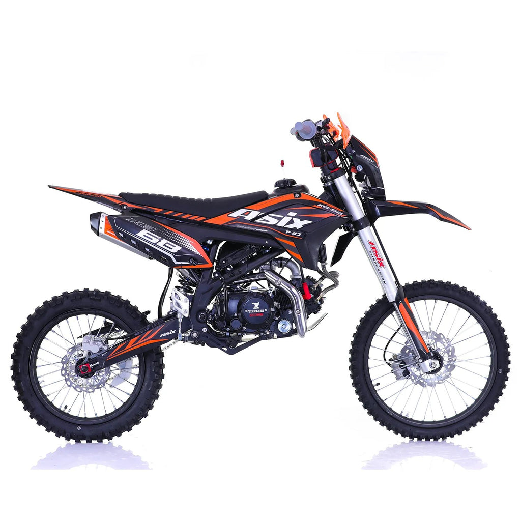 Motocicleta Enduro/Cross Asix XB68, 140cc, 4T, roti 19"/16", pornire electromotor