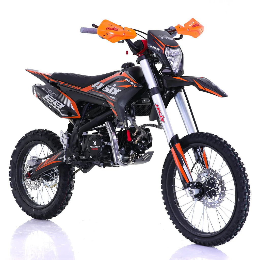 Motocicleta Enduro/Cross Asix XB68, 140cc, 4T, roti 19"/16", pornire electromotor