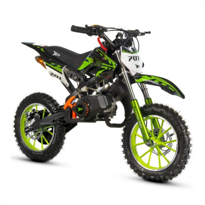 Mini Cross XTR 701, 50cc, 2 timpi, pornire electromotor, roti 10 inch