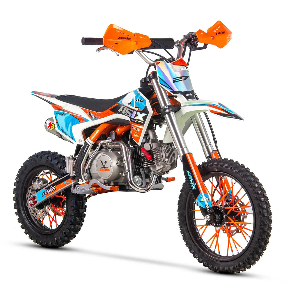 Motocicleta Enduro/Cross Asix XB27 A1, 125cc, 4T, roti 14"/12", pornire electromotor