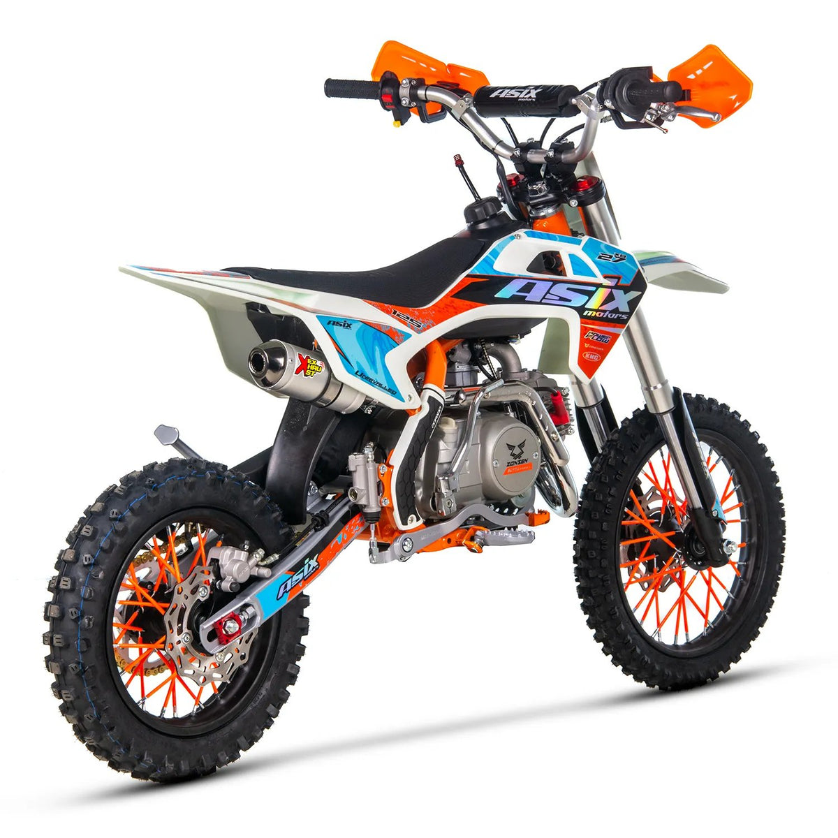 Motocicleta Enduro/Cross Asix XB27 A1, 125cc, 4T, roti 14"/12", pornire electromotor