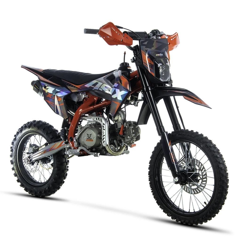 Motocicleta Enduro/Cross Asix XB47 125cc, 4T, roti 17"/14", 4 viteze, pornire electromotor