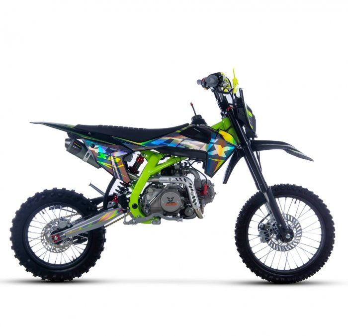 Motocicleta Enduro/Cross Asix XB47 125cc, 4T, roti 17"/14", 4 viteze, pornire electromotor