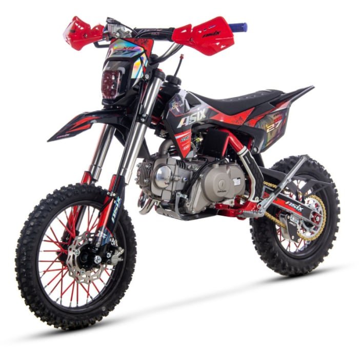 Motocicleta Enduro/Cross Asix XB27 A2, 125cc, 4T, roti 14"/12", far, pornire electromotor