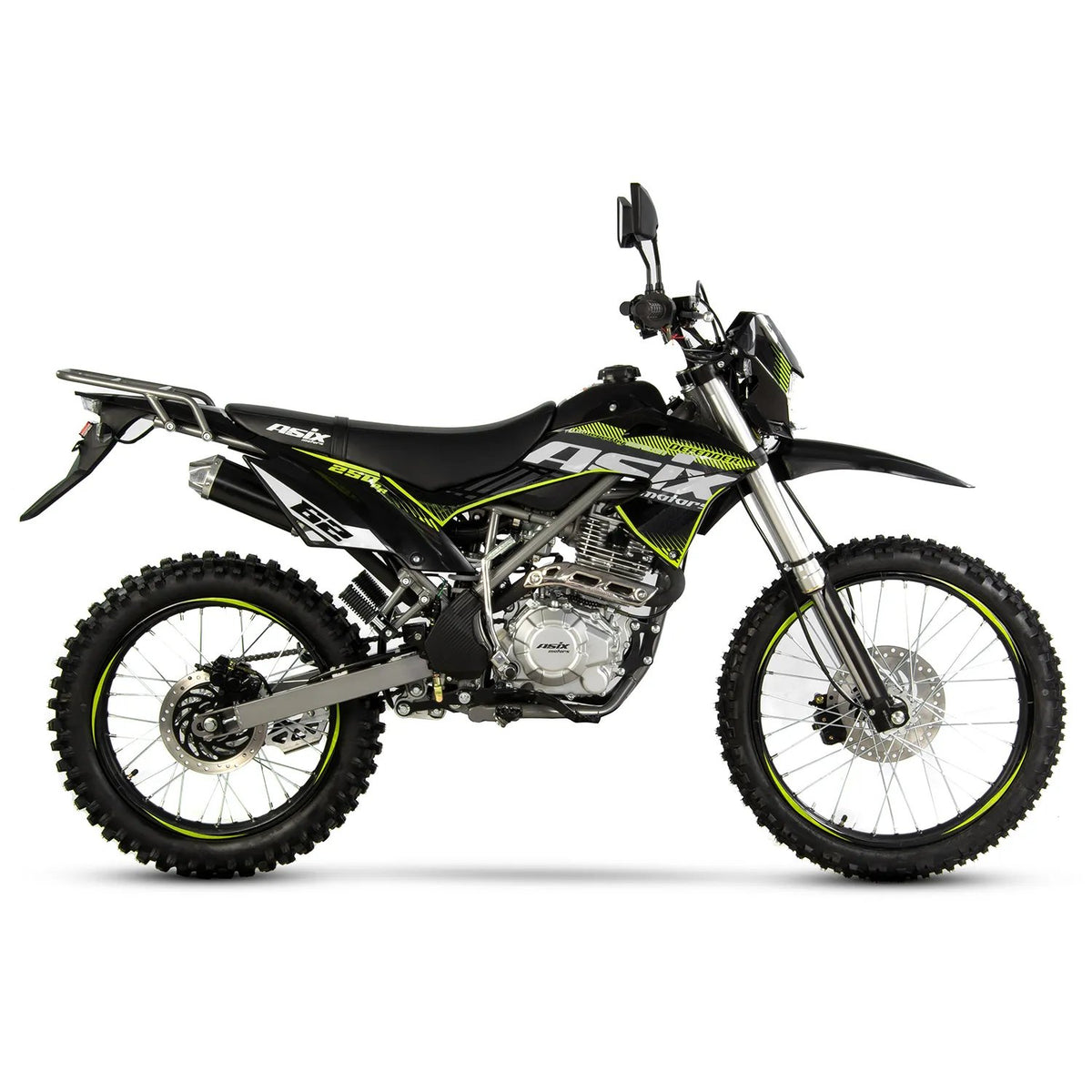 Motocicleta Cross/Enduro Asix Defender XB82, 250cc, roti 21/18", pornire electric/picior