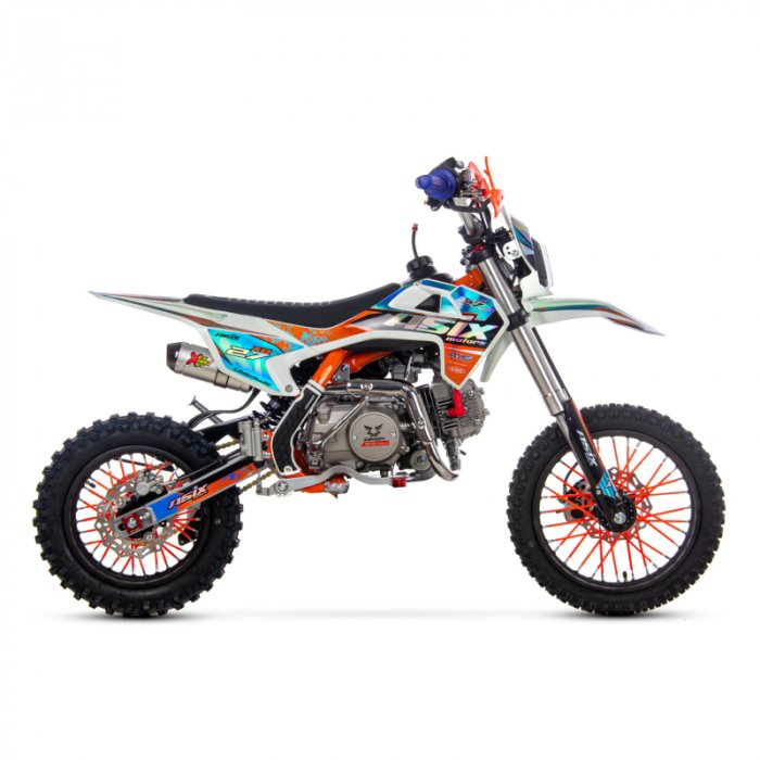 Motocicleta Enduro/Cross Asix XB27, 110cc, 4T, roti 14"/12", far, pornire electromotor, semi-automat