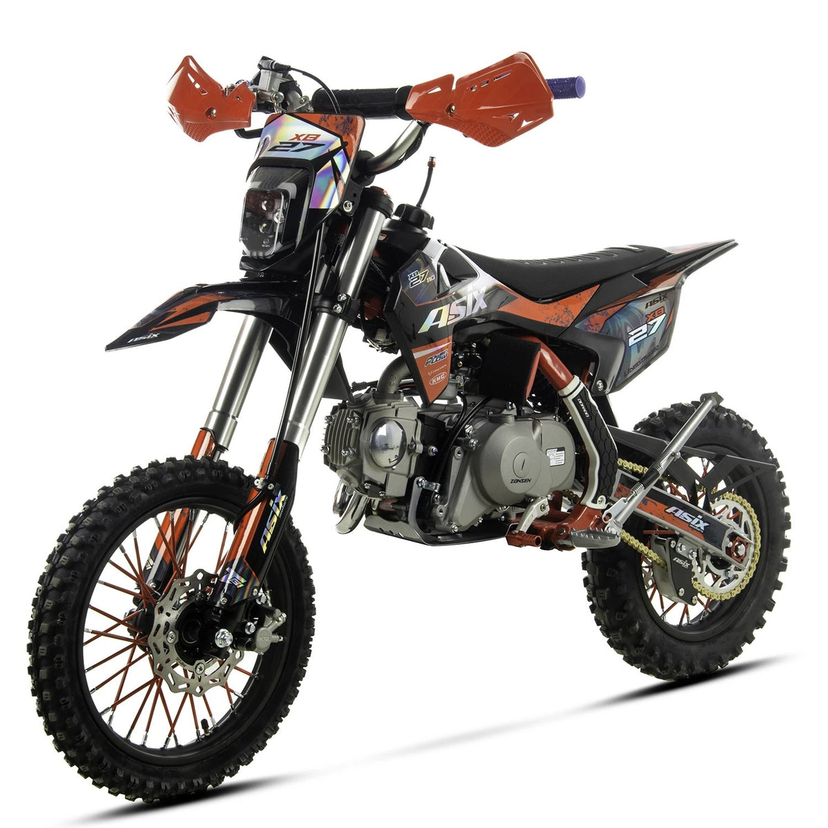 Motocicleta Enduro/Cross Asix XB27, 110cc, 4T, roti 14"/12", far, pornire electromotor, semi-automat