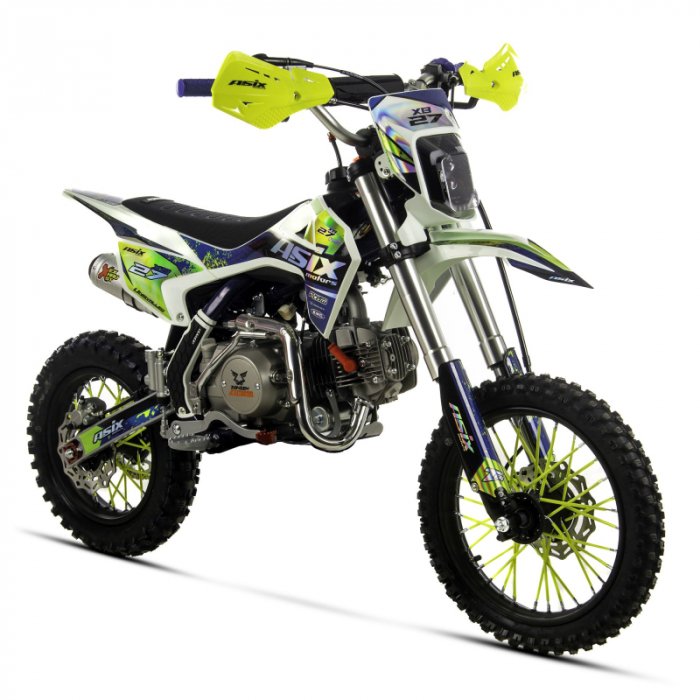 Motocicleta Enduro/Cross Asix XB27, 110cc, 4T, roti 14"/12", far, pornire electromotor, semi-automat