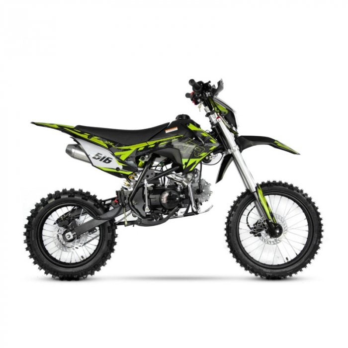 Motocicleta Cross/Enduro copii 4T XTR 616, 150cc, roti 19/16, cu far, pornire electromotor