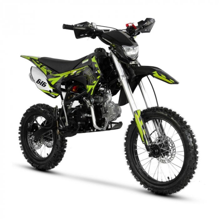 Motocicleta Cross/Enduro copii 4T XTR 616, 150cc, roti 19/16, cu far, pornire electromotor