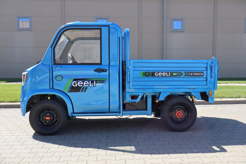 GEELI E-TRUCK electric utility vehicle — side profile